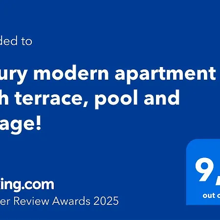 Luxury Modern With Terrace, Pool And Garage! Marbella